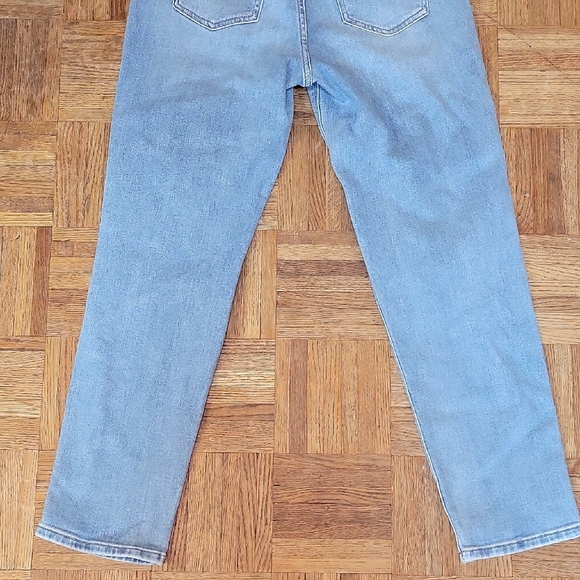 Eunina Rocky Super High Rise Boyfriend Distressed Jeans SIZE 7/28 - Picture 10 of 10